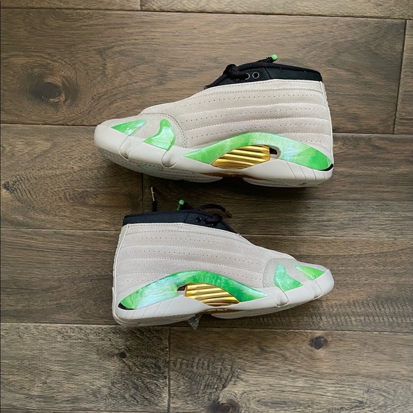 New DS Air Jordan Retro 14 X Aleali May. WMNS 6.5. Mens 5. - Picture 2 of 12